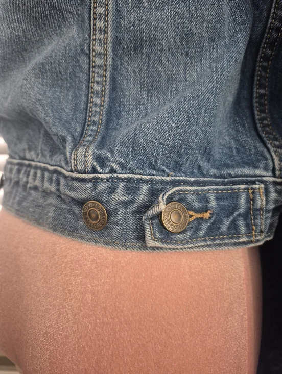 Levi's Orange Tab Vintage Denim Jacket Women's XS - Picture 7 of 11